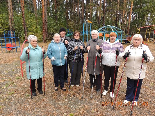 Клуб нордиков в Каслинском комплексном центре